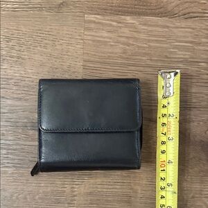 Buxton Black Leather Wallet